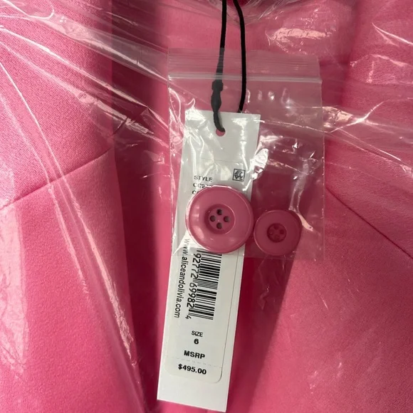 Stradivarius Vibrant Pink Blazer - Picture 4 of 4